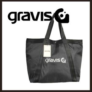 ●○新品 未使用 Gravis トートバッグ 定番カジュアルバッグ ブラック○●