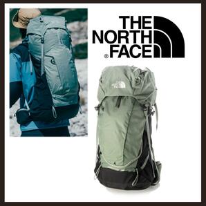 ○★新品 未使用 THE NORTH FACE ウラノス45 定番登山用リュック グリーン L○●