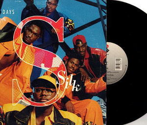 【□37】Silk/Happy Days/12''/Hip Hop Soul/'90s R&B Classic/The Riddler/DBG'z/Gary Jenkins/Jermaine Dupri/Keith Sweat