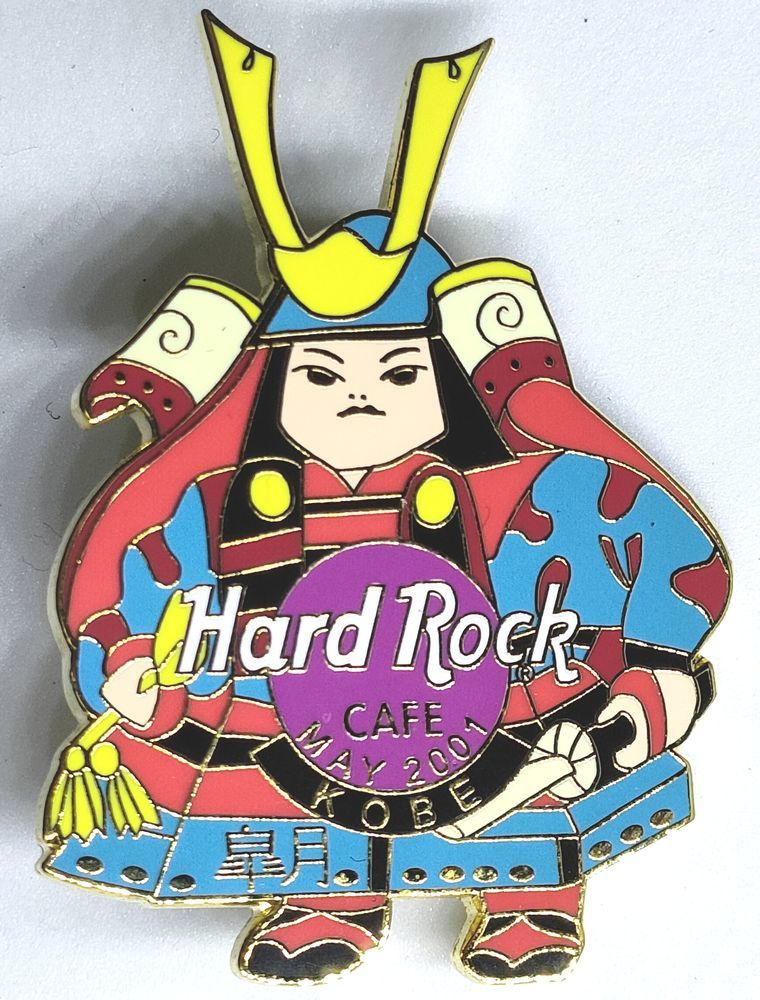 别针 Hard Rock Cafe Kobe 2001 年 5 月 5 月娃娃 儿童节护甲 HARD ROCK CAFE KOBE 2001 年 5 月 别针护甲 别针徽章 别针徽章, 杂货, 别针徽章, 其他的