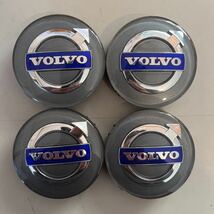 ボルボ 純正 ホイール センターキャップ 4個 グレー 64mm 30666913 30748052 VOLVO アルミ 中古 売切_画像1