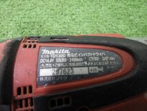 充電式★マキタ インパクトドライバー 14.4V TD130D 本体のみ 電動工具 コードレス makita 中古品_画像8
