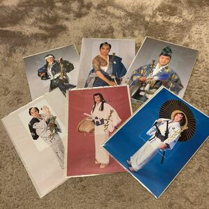 . see . futoshi . fan worth seeing telephone card attaching postcard 6 pieces set telephone card 