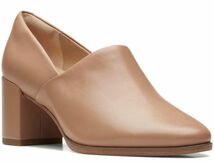 送料無料 期限定 Clarks 26cm ヌーディー パンプス ベージュ ブラウン ヒール オフィス フォーマル サンダル スニーカー 限9_画像6