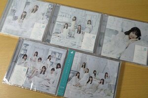 Й★⑦★乃木坂46★CD5枚セット★帰り道は遠回りしたくなる★通常盤＋Type A/B/C/D初回限定＋ブルーレイ★通常盤のみ未開封★