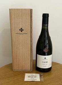 ◆【未開栓】HIRAKAWA WINERY L′AUBE 平川ワイナリー ローブ 2016年 果実酒 赤ワイン ぶどう余市産750ml 12% 箱付き 保管品◆