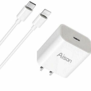 iPhone 急速充電器 ケーブル セット PD充電 ACアダプター USB C コード 1m 20W 2A 20W PSE認証