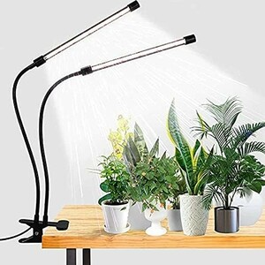 ■送料無料■植物育成ライト クリップ式LED植物ライト50W屋内植栽ライト タイミング機能（3H / 6H /