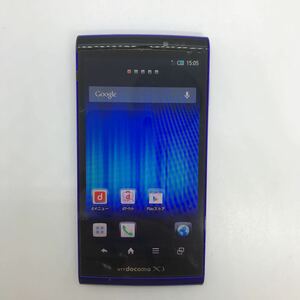 docomo ドコモ SH-01E ブルー 携帯電話　a36h36sm