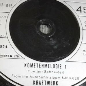 KRAFTWERK/AUTOBAHN/輸入盤/UK/7”EP/1974 ⑤の画像10