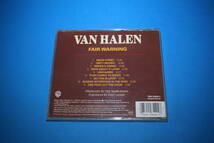 ■送料無料■輸入盤■FAIR WARNING 戒厳令■VAN HALEN ヴァンヘイレン■_画像4