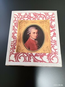 モーツァルト　立て掛け額　インテリア飾り　　クラシック　　9×10.5センチ　肖像画　　　　