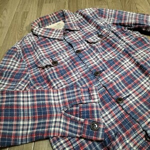 ★SHIPS シップス ネルシャツ チェック柄シャツ メンズ 長袖 セレクトショップ ブランド古着 USED 日本製