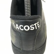 ラコステ/LACOSTE★レザーシューズ/スニーカー【26.0/黒/BLACK】sneakers/Shoes/trainers◆G-198_画像5