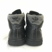 adidas/アディダス★トレフォイルマーク/ハイカットスニーカー【27.0/黒/black】sneakers/Shoes/trainers◆WB77-1_画像3