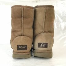 UGG/アグ★本革/ムートンブーツ【W6/23.0/ベージュ/beige】Shoes◆WB92-3_画像3