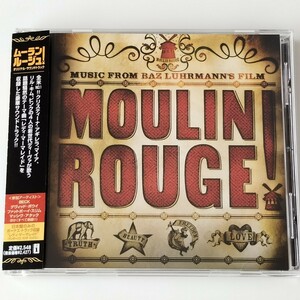 【帯付美品 国内盤サントラ】ムーラン・ルージュ オリジナル・サウンドトラック(UICS-1019)MOULIN ROUGE/DAVID BOWIE/CHRISTINA AGUILERA