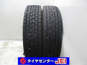 225-80R17.5 123/122L 12.5-11ｍｍ ヨコハマ 710R 2022年製 トラック 中古タイヤ【2本】送料無料(M17.5-4833）