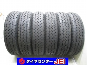 205-85R16 117/115L LT 9.5分山 ダンロップ SPLT5 2023年製 中古タイヤ【6本】送料無料(M16-4928）