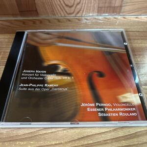輸入盤 CD「ジェローム・ペルーノ//ハイドン:チェロ協奏曲第1番」ルーラン指揮