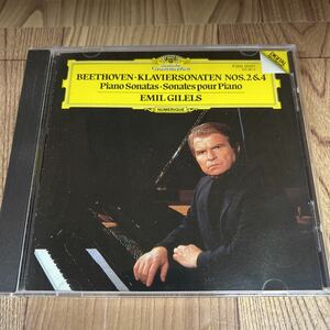 輸入盤 西独 W.G「エミール・ギレリス/ベートーヴェン :ピアノ・ソナタ 第4番/第2番」