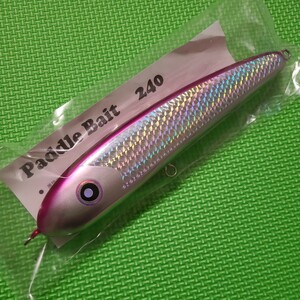 【送料無料】ローカルスタンダード パドルベイト 240 ピンク ／ Local Standard　Paddle Bait