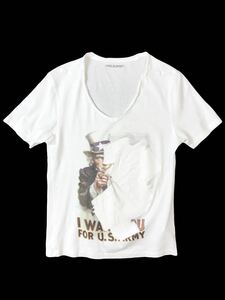 (D) Neil Barrett ニールバレット 半袖 Tシャツ XS ホワイト 送料250円