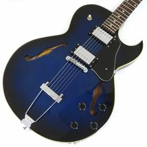 092s☆Epiphone エピフォン ES-135 ブルーバースト セミアコ エレキギター ※中古_画像2