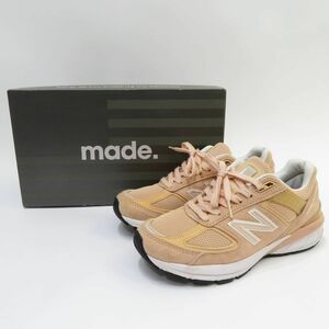 155s NEW BALANCE ニューバランス W990PK5 US6/23cm レディース 箱有 ※中古