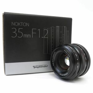 105s COSINA コシナ Voigtlander フォクトレンダー NOKTON 35mm F1.2 X-mount 単焦点レンズ ※中古
