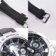 160s CASIO カシオ G-SHOCK GST-S110-1ADR Gスチール G-STEEL タフソーラー 腕時計 海外モデル ※中古_画像5