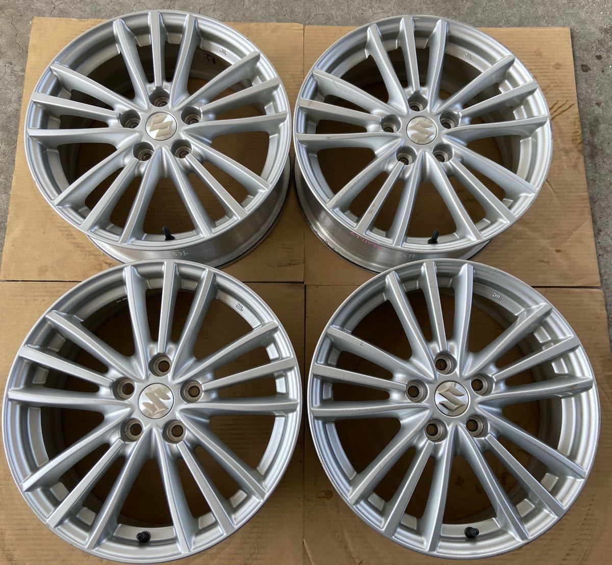 ヤフオク! -「エンケイ 114.3 5穴 17 6.5j」の落札相場・落札価格