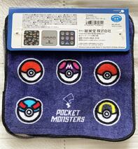 定価￥748★即決★新品　ポケットモンスター　ミニタオル3枚組　ポケモン モンスターボール ハンカチ プチタオル ピカチュウ 幼稚園 保育園_画像4