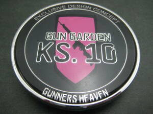 1137 GUNNERS HEAVEN GUN GARDEN KS.10アルミホイール用センターキャップ1個 MCS63NA01