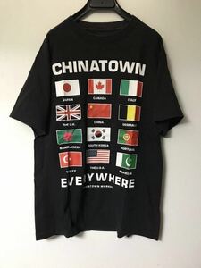 CHINATOWN MARKET 国旗 Tシャツ チャイナタウン フラッグ グラフィック M