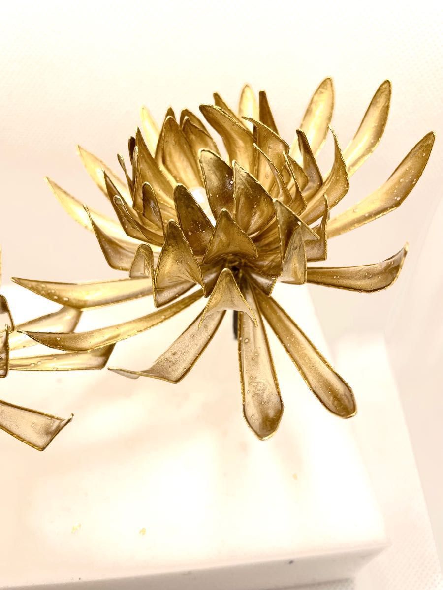 新品 ワンピース 麻 100% ドレス 茶系 結婚式 ハンドメイド