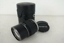 ■ OLYMPUS オリンパス レンズ Ｅ.zuiko 3.5 135ｍｍ ソフトケース付き 中古 現状品 230702k6203_画像1