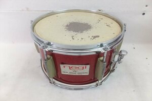 ▼ NEGI DRUMS ネギドラム スネアドラム 中古現状品 230805K2552