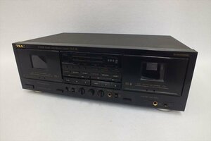 ◆ TEAC ティアック W-585R カセットデッキ 中古現状品 230809M5153