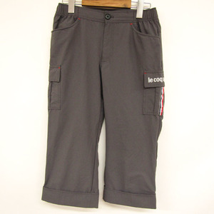  Le Coq s Porte .f cargo pants cropped pants height stretch outdoor wear bottoms lady's L size gray le coq sportif