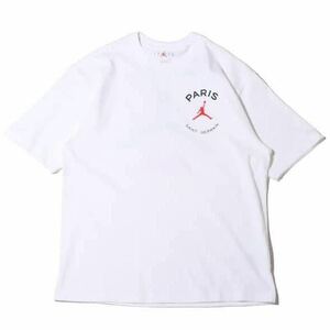 【新品！定価即決】PSG★Paris Saint Germain × Jordan☆パリサンジェルマン × ジョーダン★ロゴTシャツ☆AIR JORDAN★NIKE F.C.