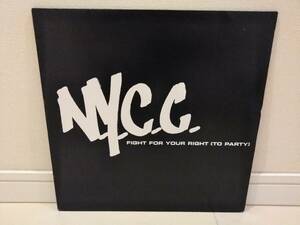 ■N.Y.C.C. / FIGHT FOR YOUR RIGHT (TO PARTY) アナログ