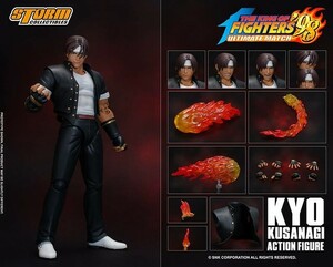 新品未開封 Storm Collectibles キングオブファイターズ Kyo Kusanagi 草薙京 KOF 1/12フィギュア(検バンダイ メディコム メディコス 等に)