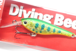 ★SKAGIT DESIGNS スカジットデザインズ Diving Beetle ダイビングビートル 40SP #金緑ヤマメ(縦ホロ)★