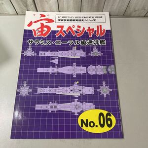 ●入手困難!超レア●ガンダム 同人誌 宙 そら スペシャル NO.06/サラミス・コーラル級 巡洋艦/宇宙世紀艦艇発達史 シリーズ/艦形図★5643