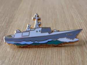 古いピンバッジ：船 ボート 軍艦 連絡船 ミリタリー ピンズ #P