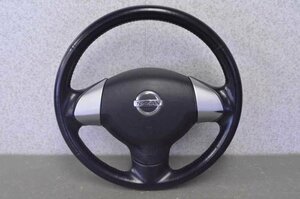  Otti rider 4WD previous term (H92W) original damage less installation OK operation guarantee steering wheel steering wheel horn pad attaching leather s006026