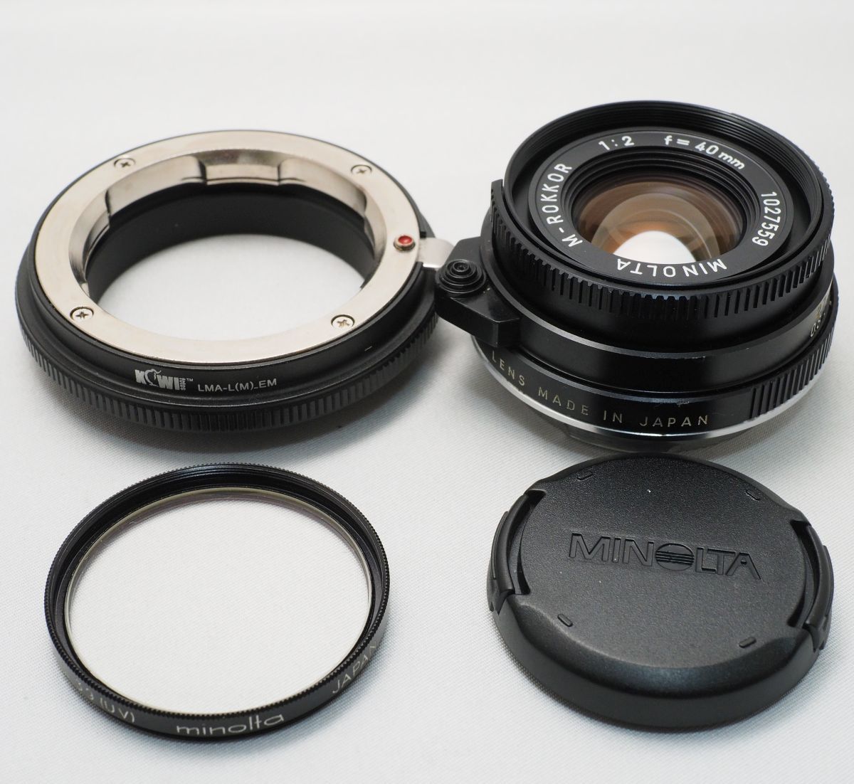 ヤフオク! -「minolta m-rokkor 40mm f2」(家電、AV、カメラ) の落札