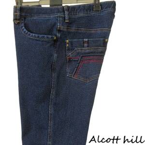 ★Alcotthill★SALE デニムパンツ【インディコ4L/W94~100cm】秋冬モデル 25531210 アルコットヒル