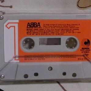 カセットテープ「ABBA / GREATEST HITS Vol.２」DCP-4004 動作未確認、保証なしの画像1